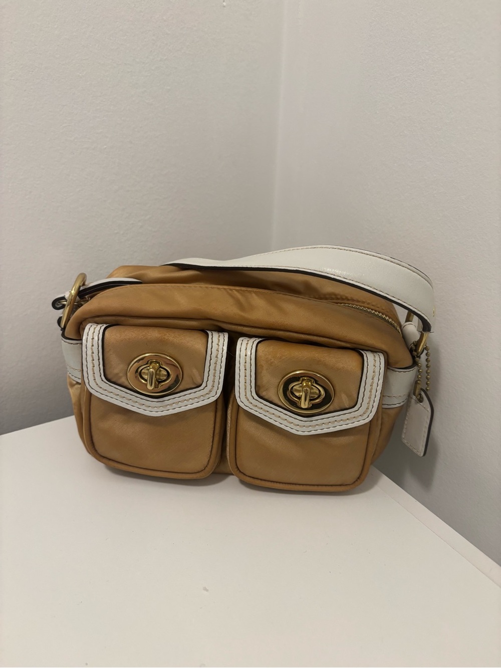 Rare Vintage Y2K Coach Mini Legacy Turnlock